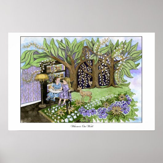 Welkom bij onze Poster Print (Voorkant)