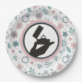 Welkom bij onze start papieren bordje (Voorkant)