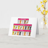 Welkom bij onze Team Cartoon Cats Kaart (Gele Bloem)