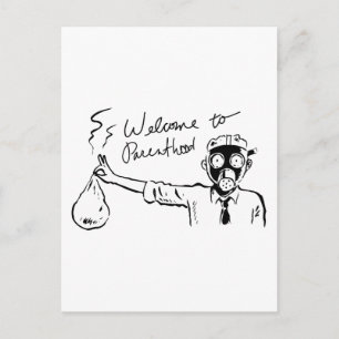 Welkom bij Parenthood Briefkaart