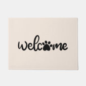 Welkom bij Paw - Deurklep Deurmat (Voorkant)