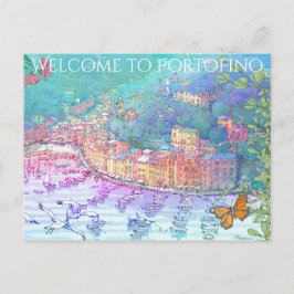 Welkom bij portofino briefkaart