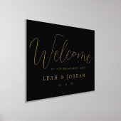 Welkom bij REAL Gold Foil Elegant Engagement Folie Afdrukken (Laagn)