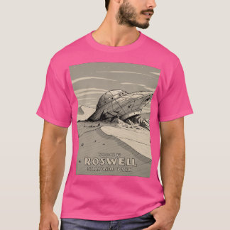 Welkom bij Roswell National Park UFO T-shirt