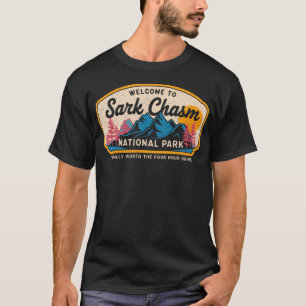 Welkom bij Sarcasm National Park - Grappige Vintag T-shirt