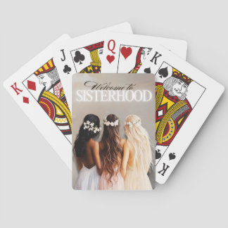 Welkom bij Sisterhood Pokerkaarten