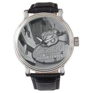 Welkom bij Springfield Grayscale Watch Horloge