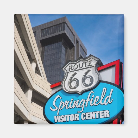 Welkom bij Springfield Magneet (Voorkant)