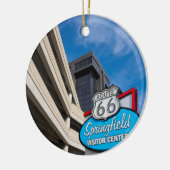 Welkom bij Springfield MO Keramisch Ornament (Links)