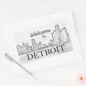 Welkom bij Sticker Detroit (Envelop)