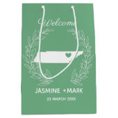 Welkom bij Tennesse bruiloft op maat Medium Cadeauzakje (Voorkant)