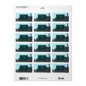 Welkom bij Texas Adresetiketten Etiket (Full Sheet)