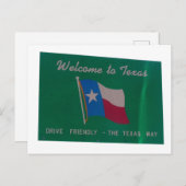 Welkom bij texas briefkaart (Voorkant / Achterkant)