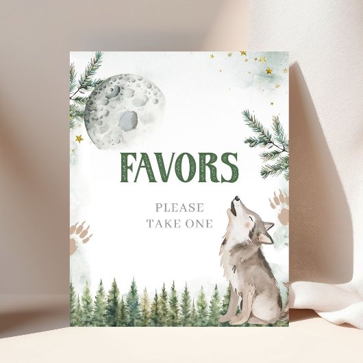 Welkom bij The Pack Forest Wolf Poster