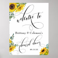 Welkom bij The Rehearsal Dinner Watercolor Floral