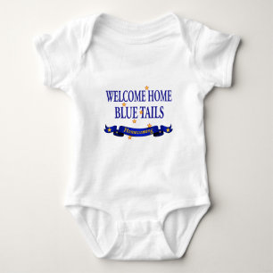 Welkom - Blauwe Tails Romper