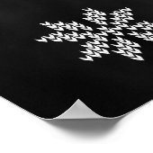 Welkom bord van de feestdag met de feestdag in de  poster (Hoek)