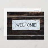 Welkom briefkaart (Voorkant / Achterkant)