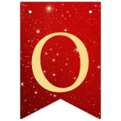 Welkom bruiloft Partij Golden Bird Hearts Red Shin Vlaggetjes (Tweede vlag)