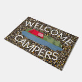 Welkom Campers Deurmat (Schuin)