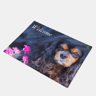 Welkom Cavalier King Charles Spaniel deurmat