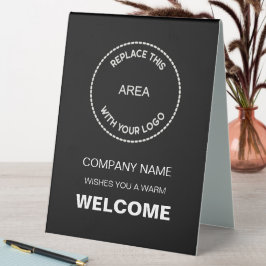 Welkom Company Event Your Logo Typography Black