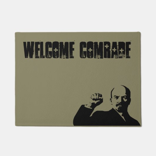Welkom Comrade Lenin Doormat Deurmat (Voorkant)