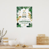 Welkom Cool Dinosaurs Birthday Party Poster (Keuken)