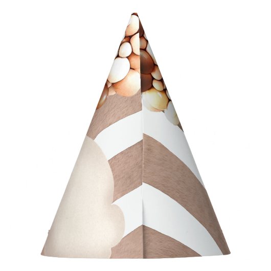 Welkom Cute Beer Baby shower Party Pet Feesthoedjes (Achterkant)