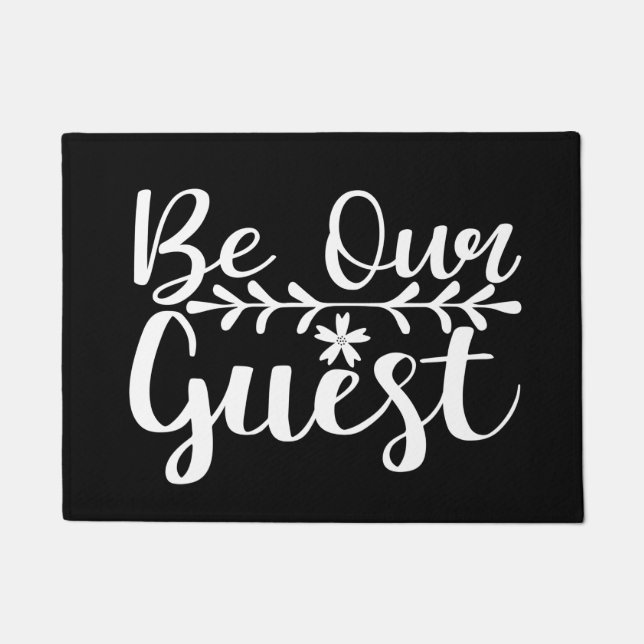 Welkom deur Mat BE ONZE GASTEN (Voorkant)