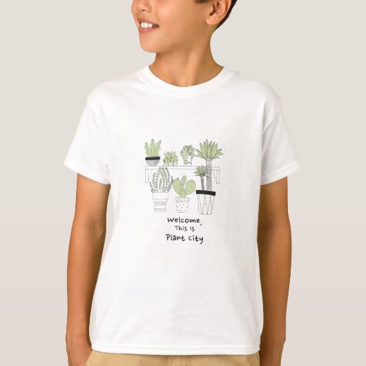 Welkom, dit is Plant City T-shirt (Voorkant)