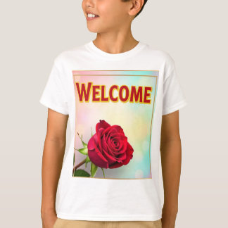 Welkom en dank je op T-shirts