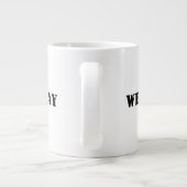 Welkom/ga weg Mok (Achterkant)