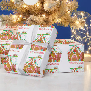 Welkom Gingerbrood Cadeaupapier