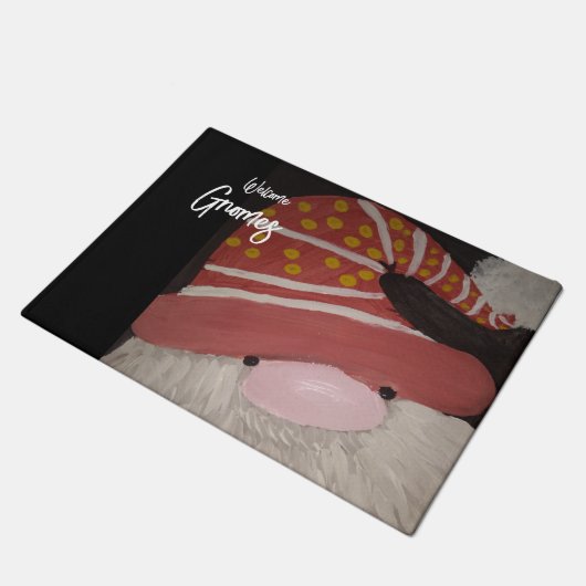 Welkom gnome mat (Schuin)
