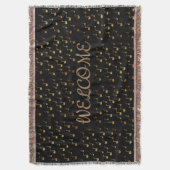 Welkom, Gouden Notities Deken (Voorkant Verticaal)