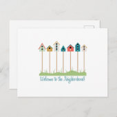 Welkom groep briefkaart (Voorkant / Achterkant)