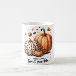 Welkom Grote Pompoen Koffiemok
