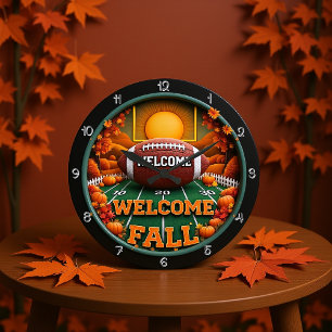 Welkom Herfst Football Grote Klok