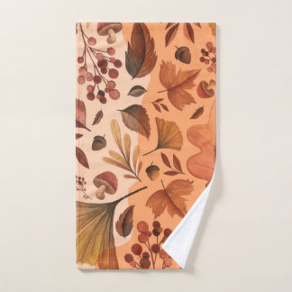 Welkom herfst handdoek