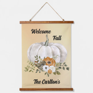 Welkom Herfst Pompoen Tapestry  Hangend Wandkleed