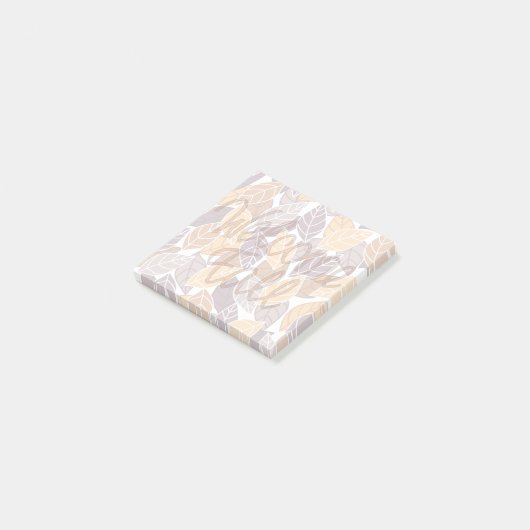 Welkom Herfst Post-it® Notes (Schuin)