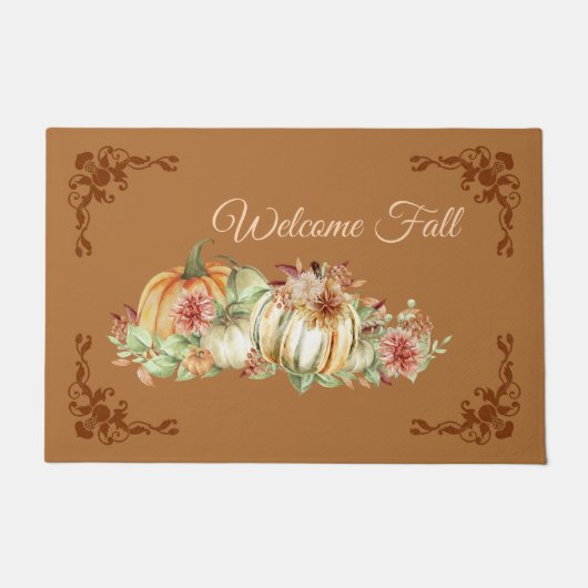 Welkom Herfst | Seizoensdeuren Deurmat (Voorkant)