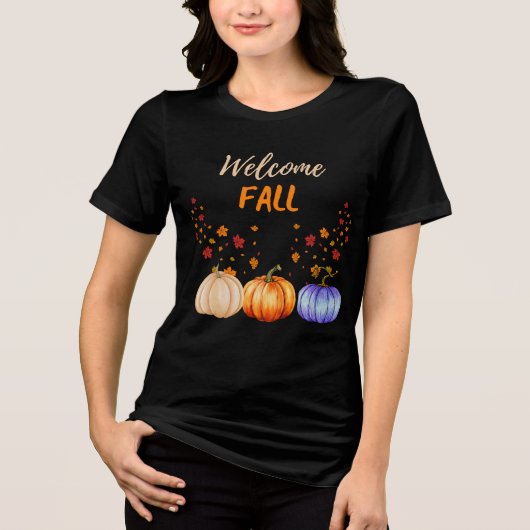 WELKOM HERFST VIBES T-shirt (Voorkant)