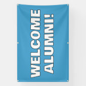 Welkom Home Alumni Banner (Verticaal)