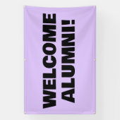 Welkom Home Alumni Banner (Verticaal)