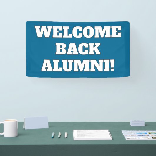 Welkom Home Alumni Banner (Beurs)