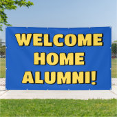 Welkom Home Alumni Banner (Buitenkant)