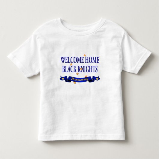 Welkom Home Black Knachten Kinder Shirts (Voorkant)