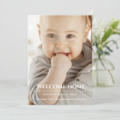 Welkom Home Foto's Aankondiging (Staand voorkant)